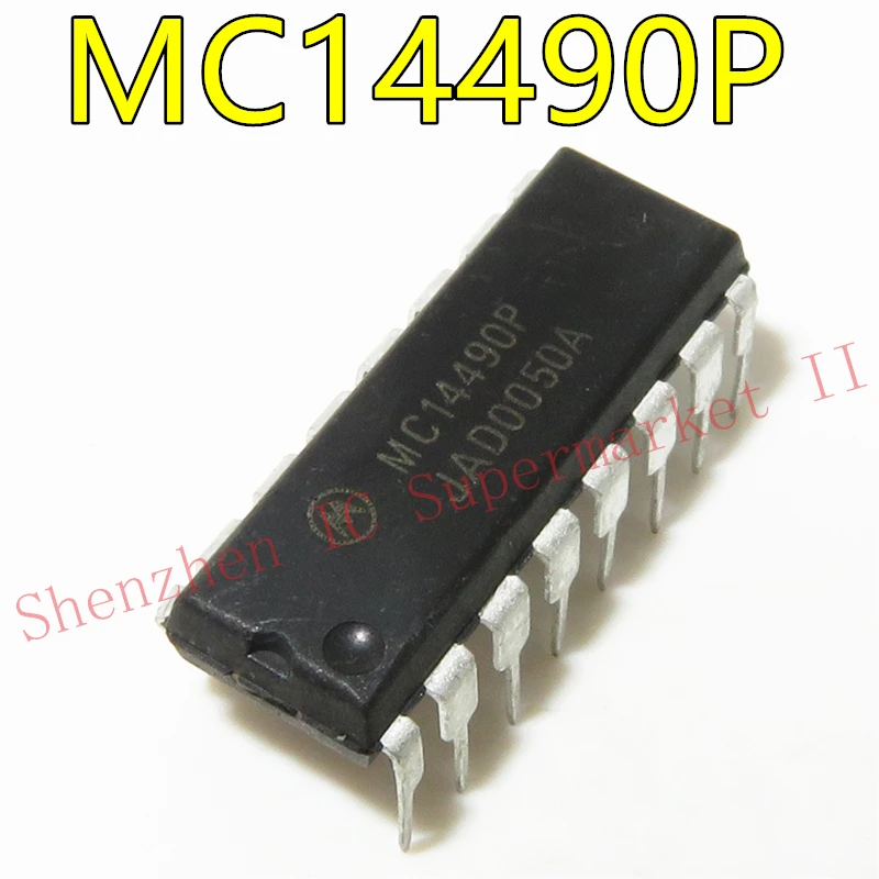 1 шт./лот MC14490P MC14490 14490 P DIP16 Устранитель отскока с шестигранным