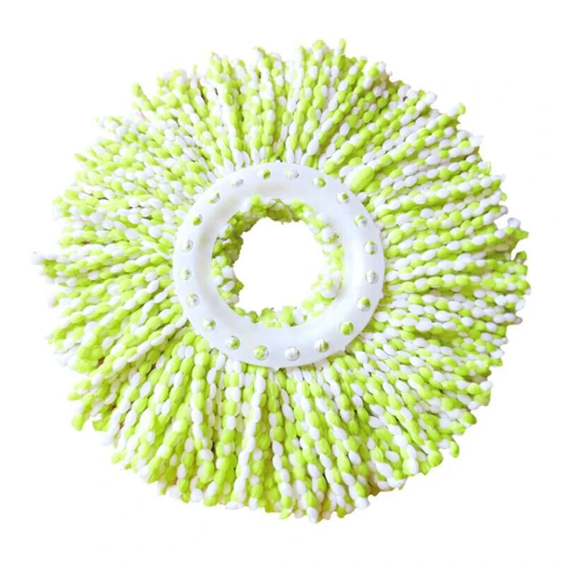 1 Pcs Microfiber Mop Rotating Head Home Household Easy Clean Floor Spinning Mop Heads Anti-corrosion Wear Kitchen Accessories