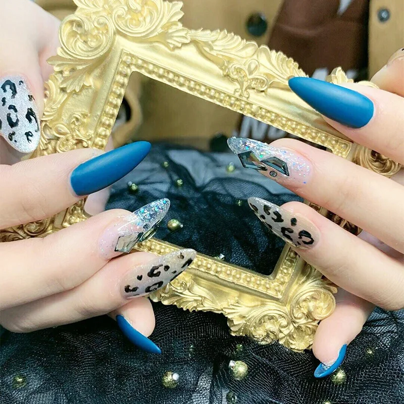 Fake nail patch nail kit wear nail patch pregnant woman nail oil glue