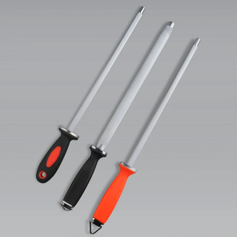 Comprar RSCHEF 1 Uds. Afilado ener profesional duro afilado ening Rod afilado ening cuchillos de cocina de mano de metal musat musata