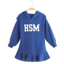 Свитер с капюшоном для девочек; платье; Новинка г.; весенние детские платья с длинными рукавами для девочек; одежда для детей с рисунком поросенка