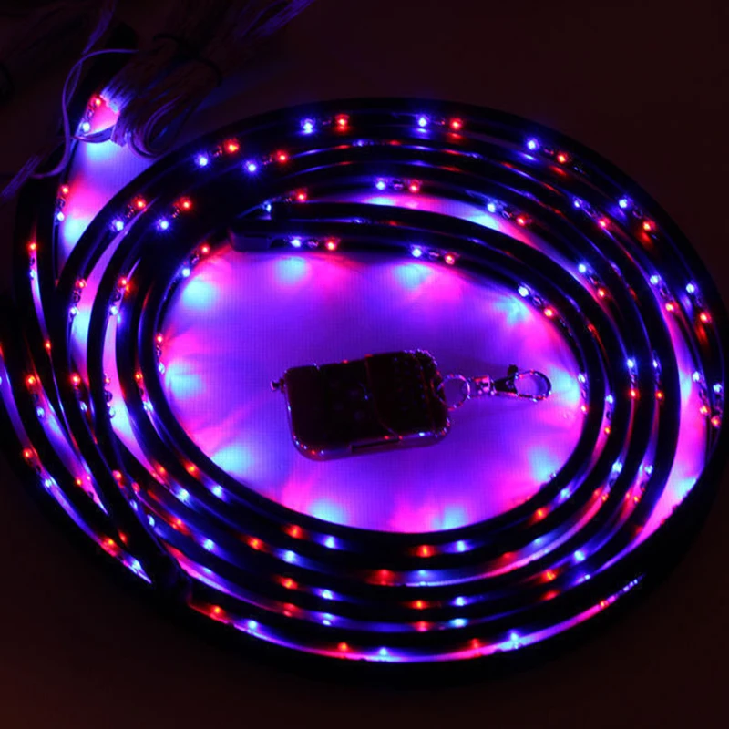 7 цветов Светодиодная лента под автомобильную трубу подсвечивающая днище система неоновые полосы Света N