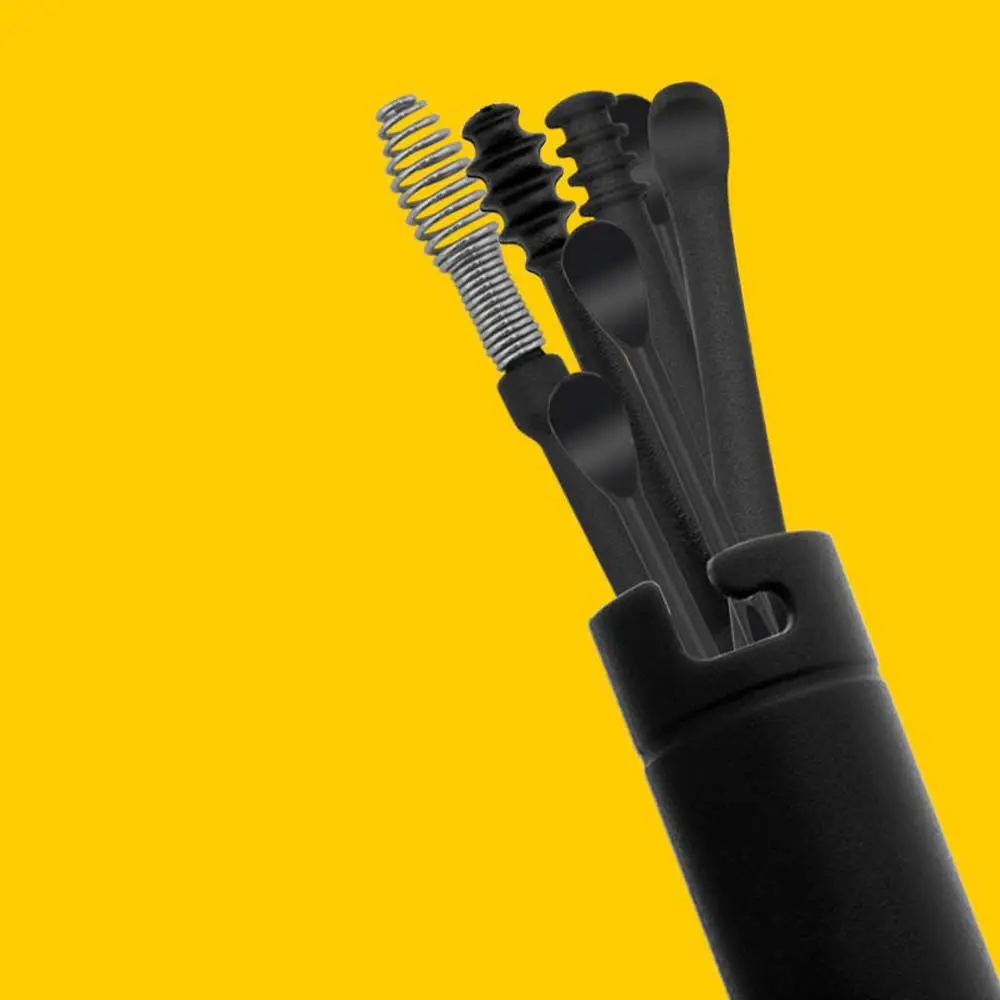 Multifunction Earpick Reusable Massage Spiral Dual-end Wax Remover Ear Care Tools Ear Wax Removal Tool Ear Canal Cleaner Spoon