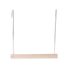 Натуральный деревянный насест для птиц попугаев подвесные качели для клетки подвесные игрушки стенд держатель Натуральный деревянный насест для птиц попугаев подвесные качели для клетки подвесные игрушки стенд держатель