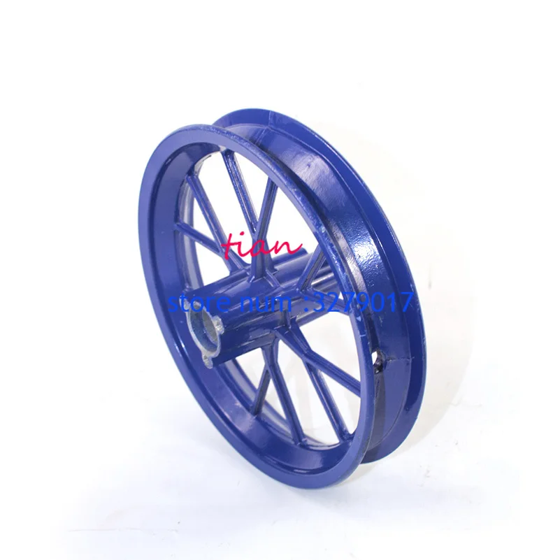 Free Shipping Good Quality 222mm Front and Rear Tire Aluminium Alloy Wheel Rim Fit for 49cc Mini Moto Pocket Dirt Bike