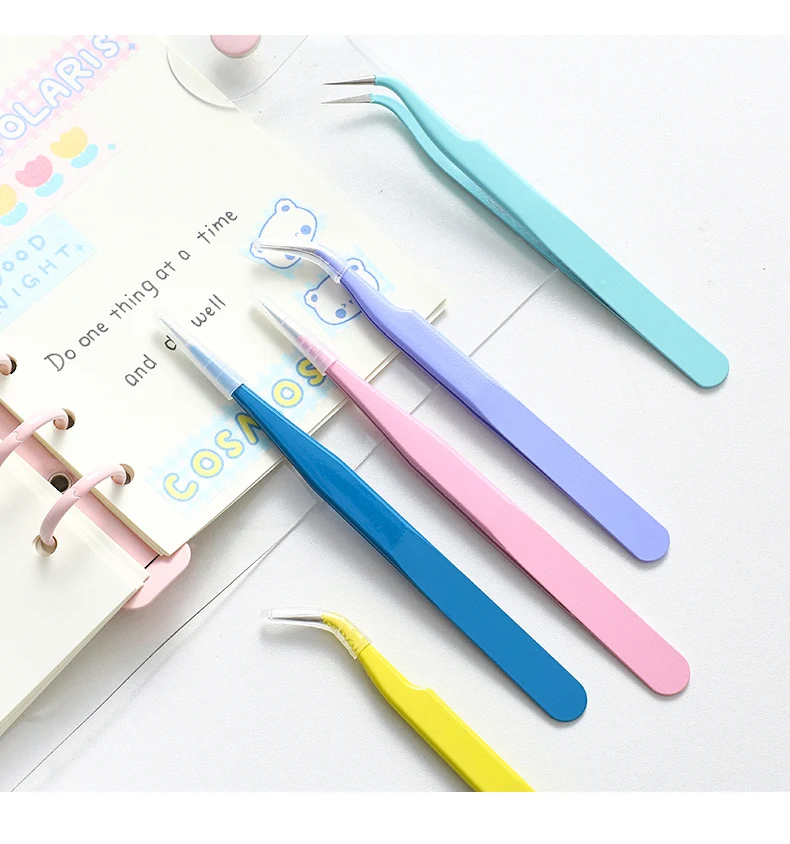 14 Designs Kawaii süße Macarons kreative Briefpapier Pinzette DIY Washi Tape Aufkleber Gadget Multi-Tool Pinzette Handkonto – Detail 12