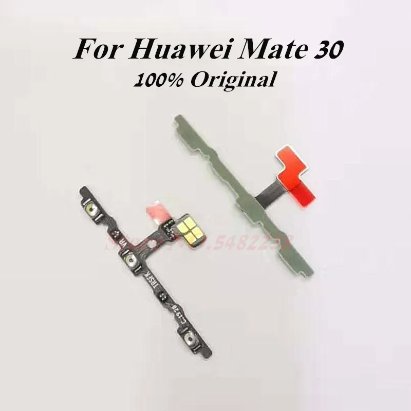 100% оригинальная Боковая кнопка питания гибкий кабель для Huawei Mate 30 TAS AN00 Питание