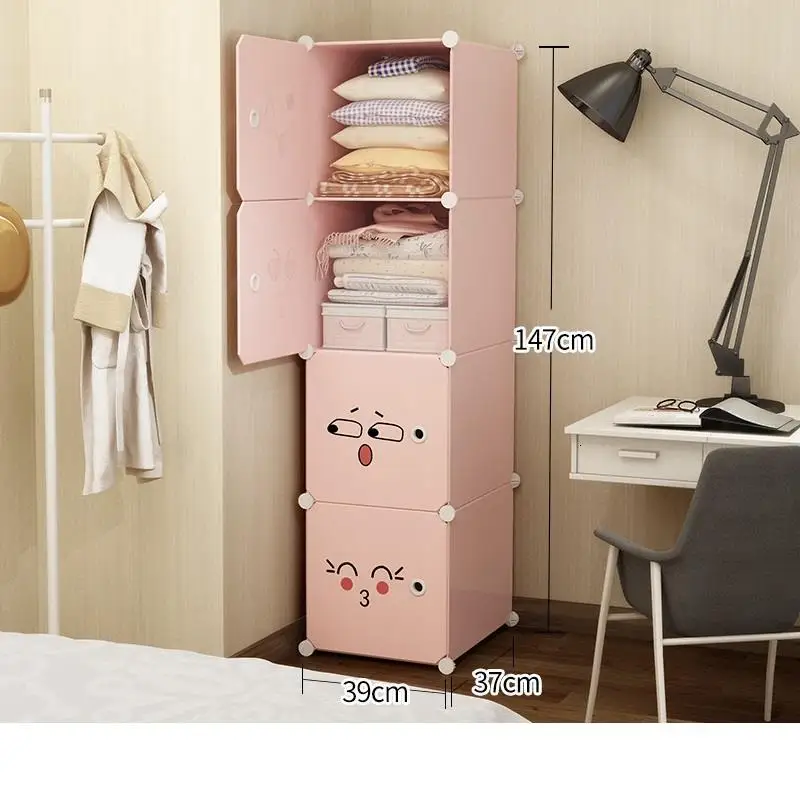 MODEL P Garderobe Armario Almacenamiento комод для шкаф для спальни Range Szafa De Dormitorio Mueble Guarda Roupa гардероб - Цвет: MODEL P