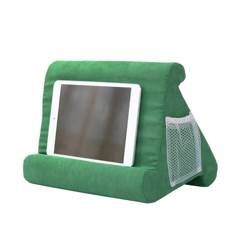 light green Подушка для отдыха для Ipad, держатель для ноутбука, подушка для планшета, пена для ноутбука, многофункциональная охлаждающая подставка для ноутбука, подставка для планшета, подставка для планшета - Цвет: light green