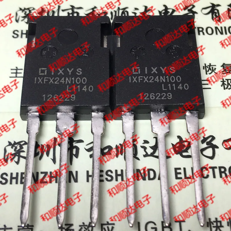 10 шт./лот IXFX24N100 новые имеющиеся в 247 1000V 24A Кол-во