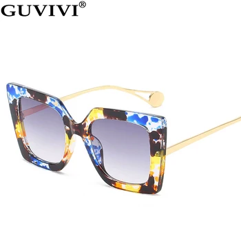 

Oversized Square Sunglasses Women 2020 Gradient Vintage Sunglasses Men Luxury Brand Designer Wrap Retro Sunglasses Eyewear