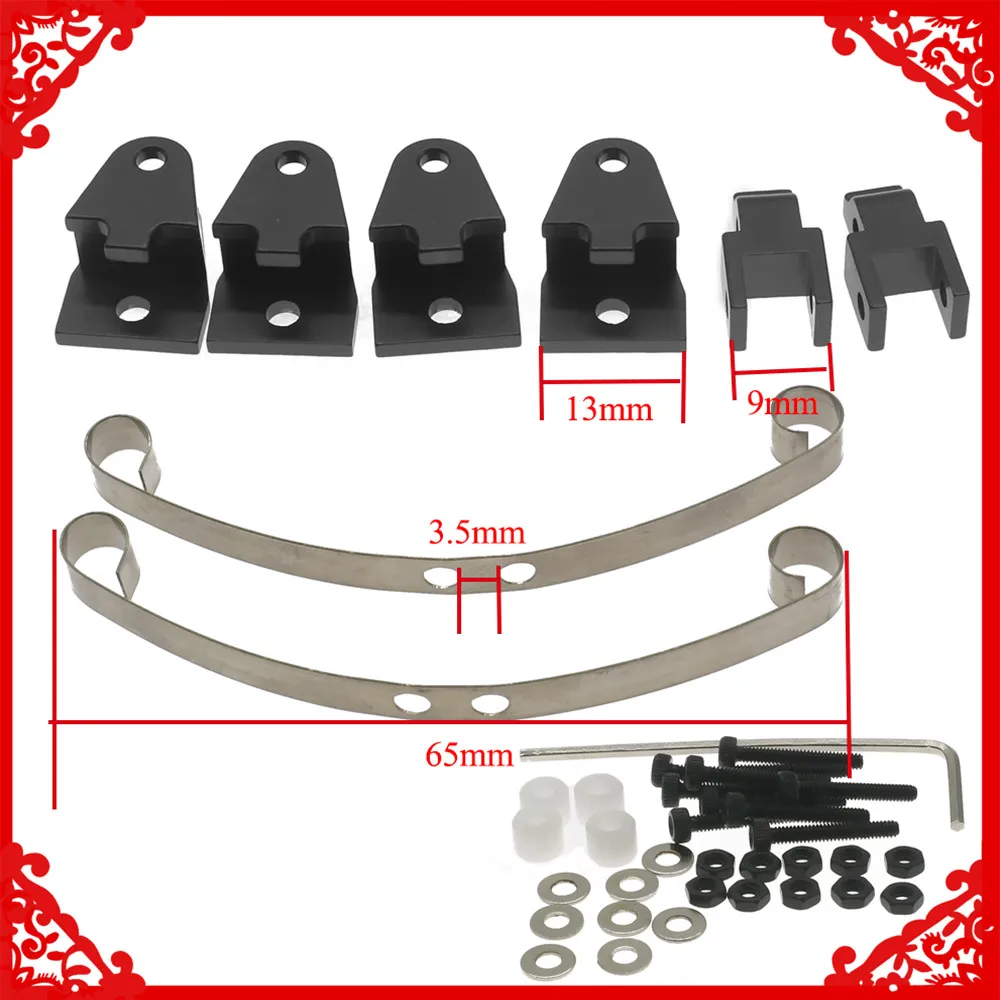 Kit Molla Sospensione A Balestra Per Camion Militari RC 1/16 Kit Molla Sospensione A Balestra Per Camion Militari RC 1/16