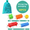 68Pcs Storage bag