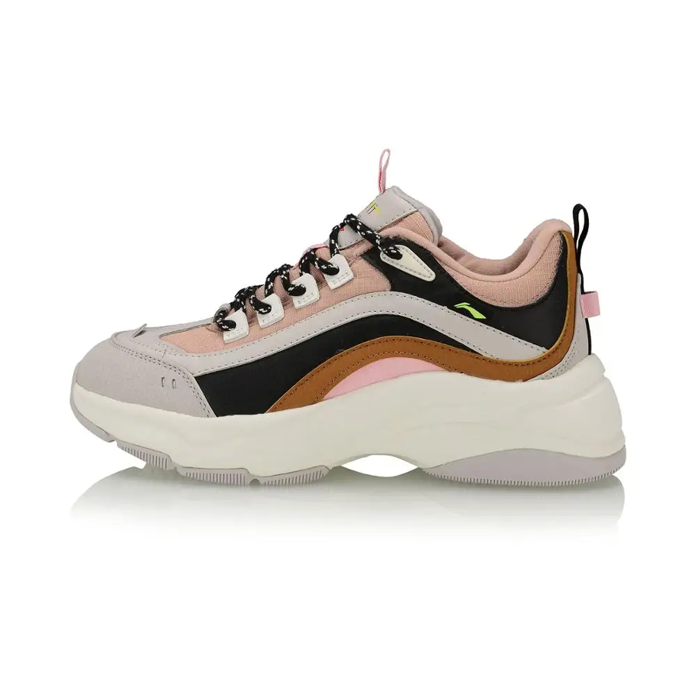 Li-Ning/женская зимняя Классическая обувь AURORA WINDWALKER; зимняя теплая спортивная обувь с флисовой подкладкой для фитнеса; кроссовки; AGCP298 YXB342 - Цвет: AGCP298-3H