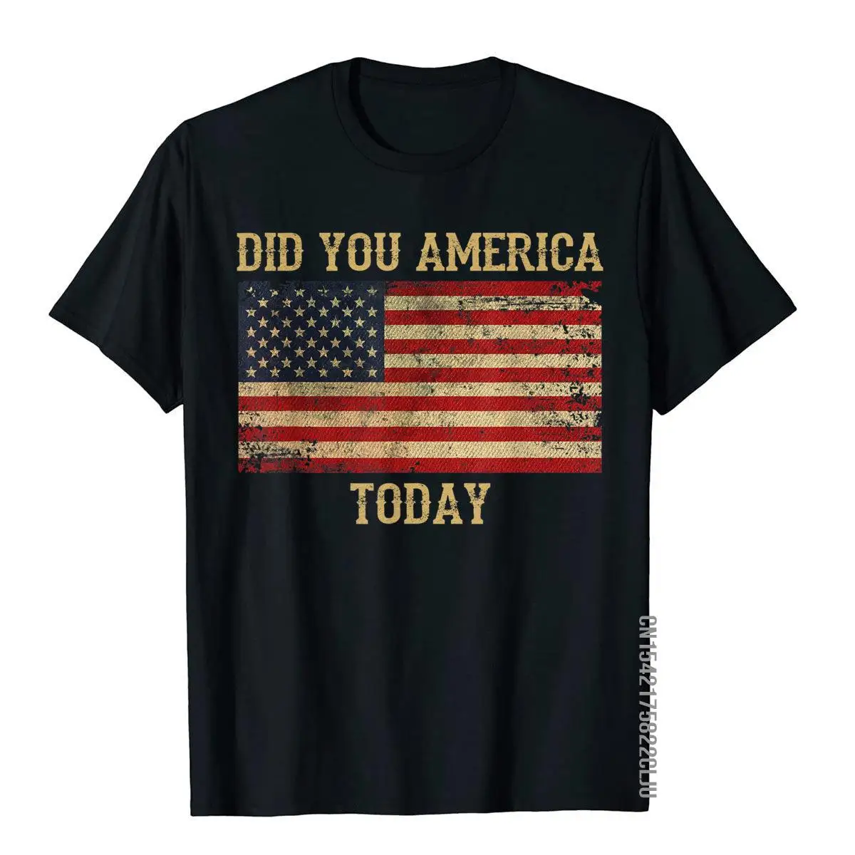 DID YOU AMERICA TODAY T-SHIRT T-Shirt__97A2047black