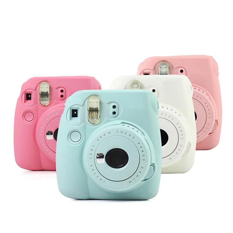 Горячее предложение! Распродажа! Камера/Видео Сумки защитный чехол для polaroid mini 8 1 шт Повседневный Классический фосфоресцирующий