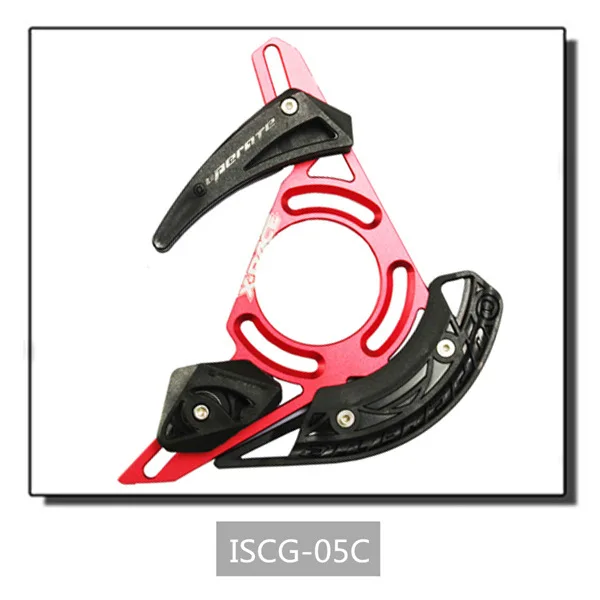 Bicycle Chain Guide MTB 1X System ISCG 03 ISCG 05 BB Single Speed Wide Narrow Gear Chain Drop Catcher chain protector bike Parts - Цвет: ISCG 05C red