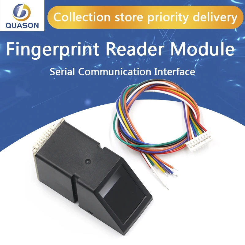 AS608 Fingerprint Reader Sensor Module Optical For Arduino Locks Serial Communication Interface | Электронные компоненты и