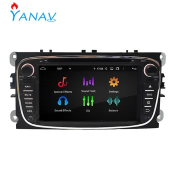 

Car Radio Android 2 DIN Stereo Receiver For-Ford-mondeo Tourneo Connect S-max 2007-2010 GPS Navigation Multimedia System Player