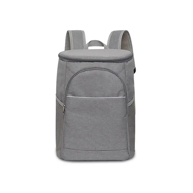 G Outdoor 18L Large Capacity Lunch Bag Waterproof Breathable Cooler Insulated Thermal Zipper Picnic Box Ice Bags With Shoulder Str - Цвет: G