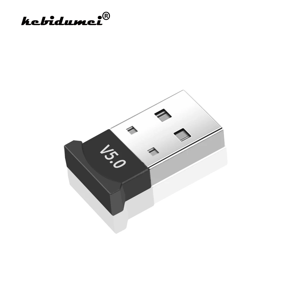

kebidumei Bluetooth 5.0 USB Adapter Receiver Wireless Mini USB Bluetooth Dongle Receiver For Laptop Mouse Keyboard Accessories