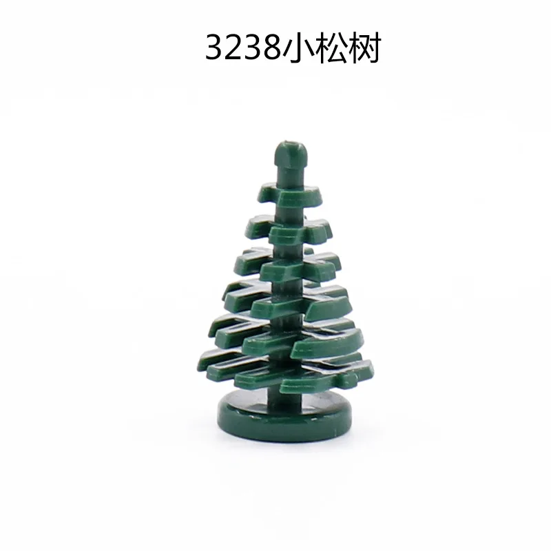 MOC Plants The Mushroom Pine Tree Flowers Building Blocks Toys for Children Assemble Blocks DIY Gifts Kids Toy 24
