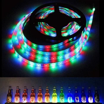 

Color Changing LED Strip Light with 44 Key Remote Controller Indoor Stringlight ALI88