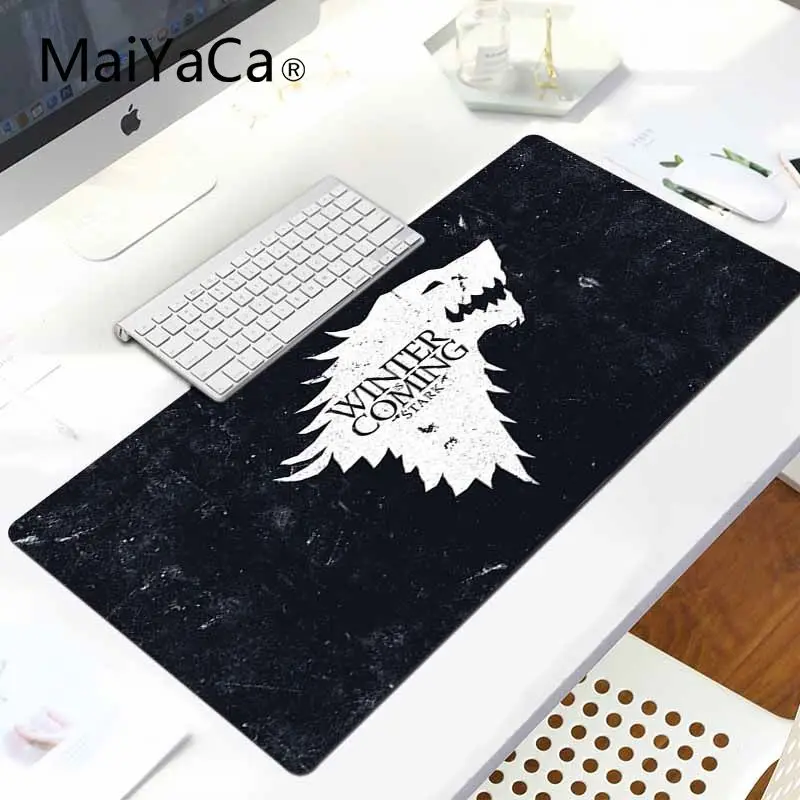 LockEdge 30X90cm MaiYaCa Горячая Игра престолов клавиатура игровые коврики для мыши Комфортный коврик для мыши игровой коврик для мыши - Цвет: LockEdge 30X90cm