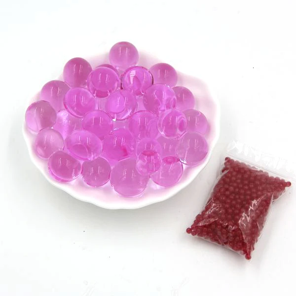 Rose Red 2000 шт разноцветные бусинки для украшений грунт растение цветок Желейная масса воды бусины для растений жемчуг ваза растущие Водяные Шарики украшения дома - Цвет: Rose Red