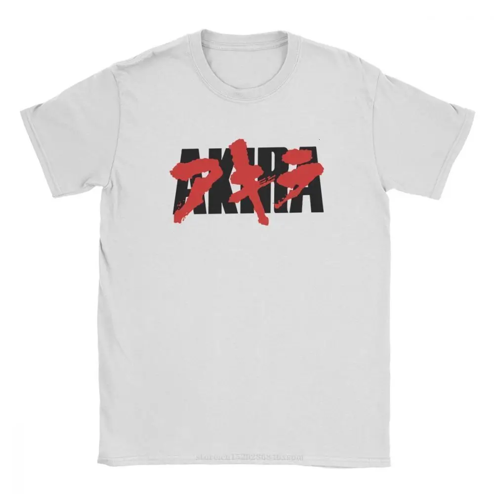 

one yona Bloody Akira T-Shirt for Men Manga Kaneda Japanese Anime Neo Tokyo Novelty Pure Cotton Tees T Shirts Plus Size