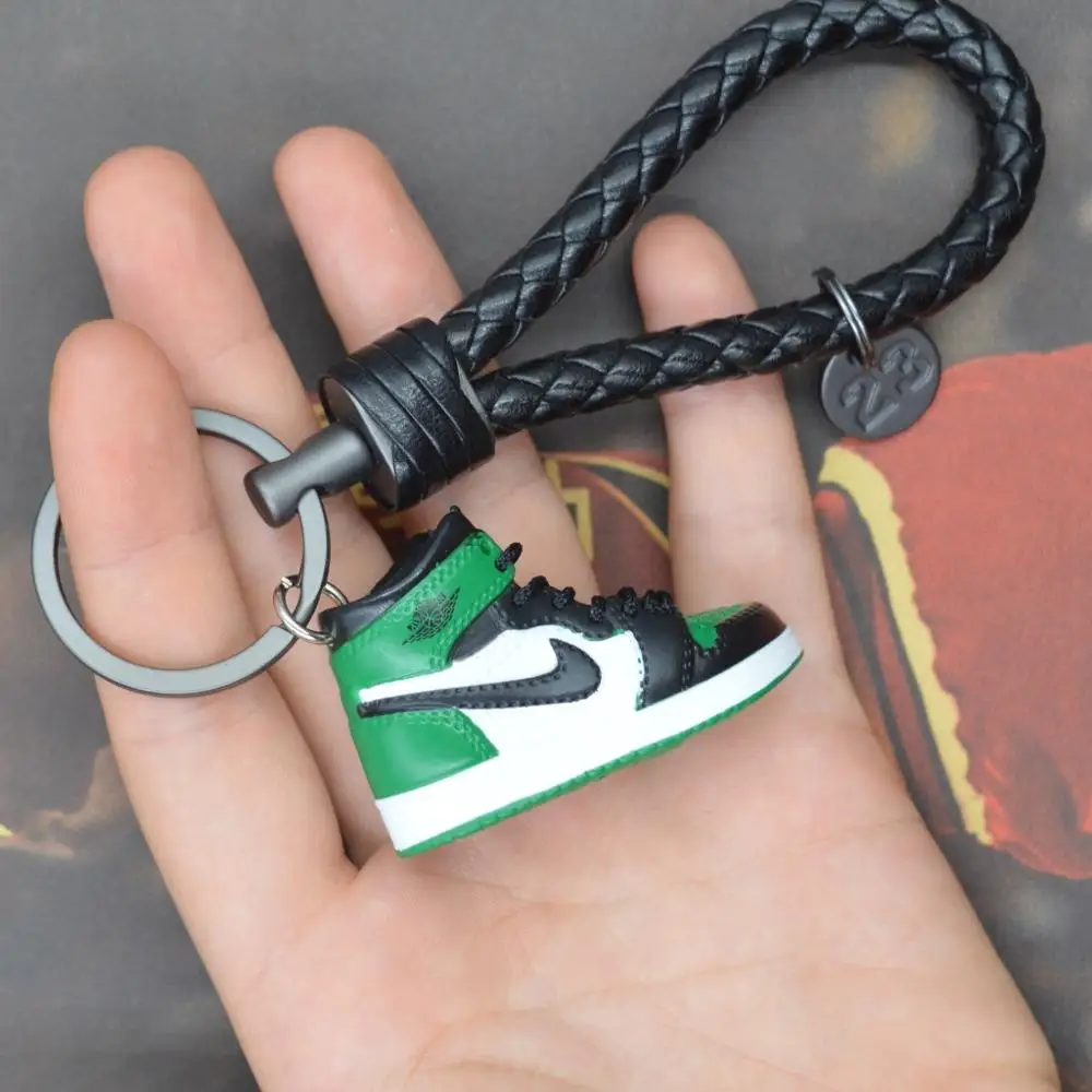 Air jordan 3d Кроссовки брелки Назад в будущее мини-кроссовки Модель брелок для подарка - Цвет: AJ1-65