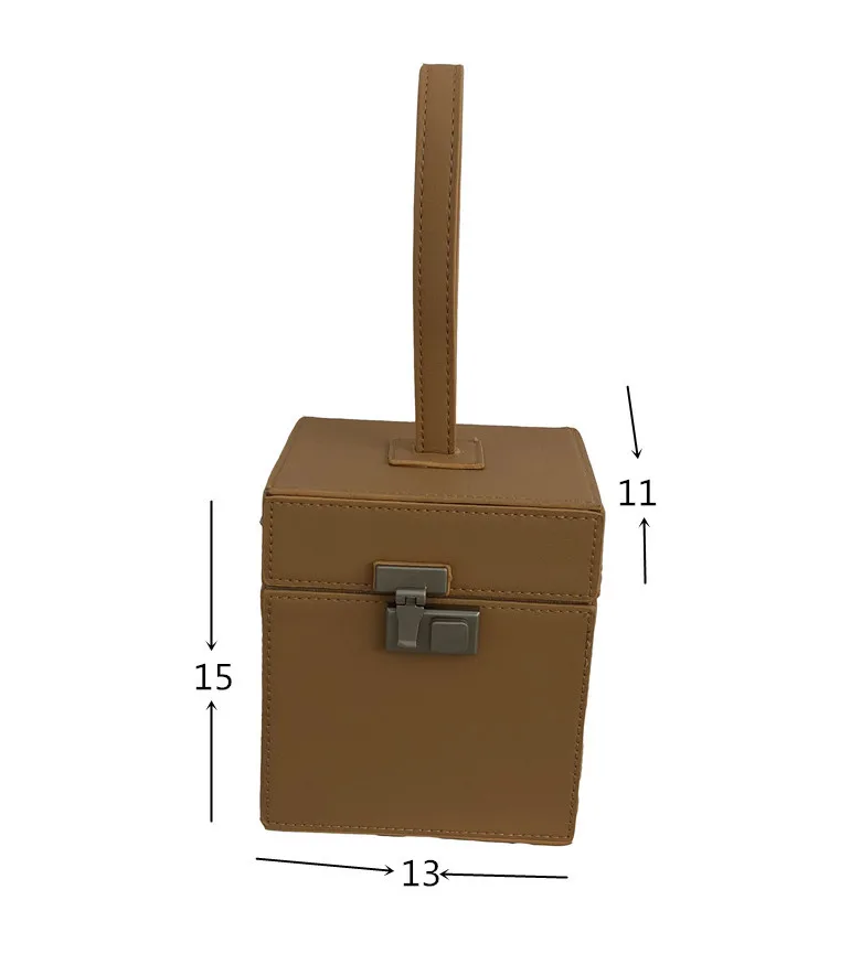 Женская сумка Новая мода Ins Супер горячая ниша портативная маленькая квадратная коробочка сумка Диагональная Сумка дизайн