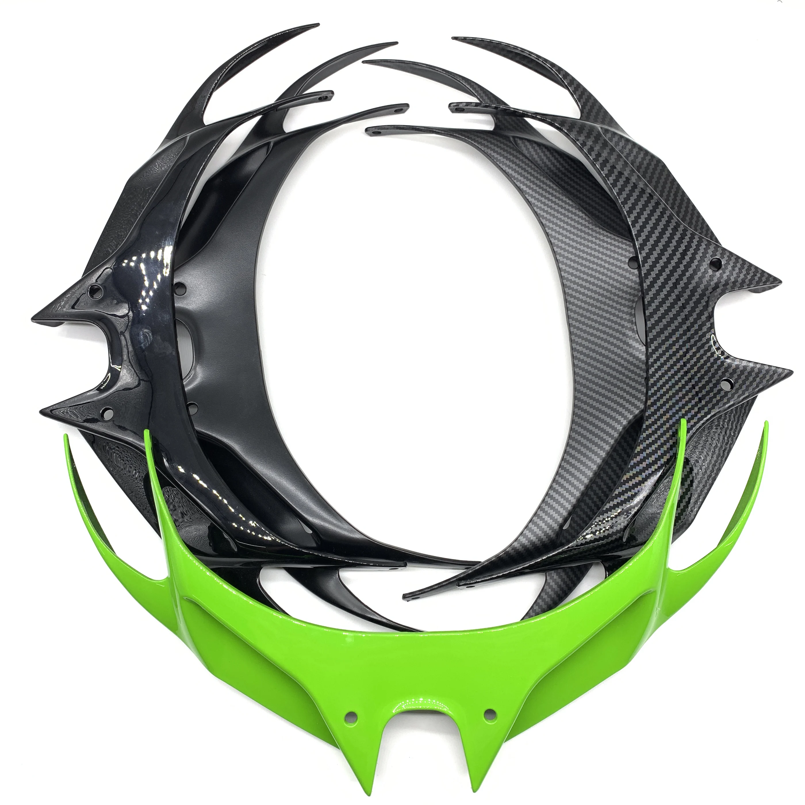 Для ninja400 переднее аэродинамическое крыло обтекателя ветрового стекла для Kawasaki NINJA 400