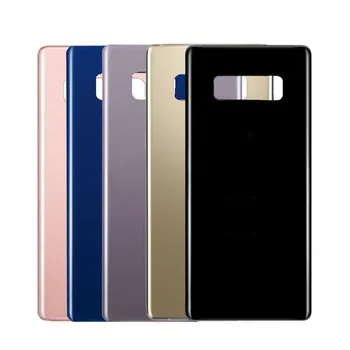 

50Pcs For Samsung Galaxy Note 8 Note8 N950 Battery Cover Back Glass Cover Rear Door Housing With LOGO With Sticker