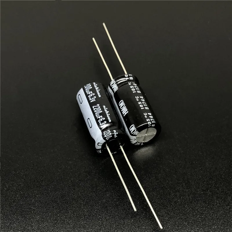 5 шт./50 шт. 2200 мкФ 6 3 В NICHICON HM серия низкое сопротивление 10x20 мм 6.3V2200uF материнская