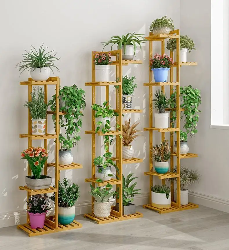 Деревянные полки для помещений Huerto Urbano Madera плантенреккен балкон Stojak Na Kwiaty напольная стойка для цветов полка для растений
