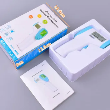

IN STOCK Forehead Thermometer Infrared Digital LCD Temperature Measurement Ear Non-Contact Adult Fever IR Children Termometro #M