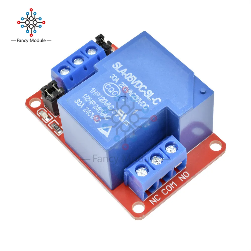 New 5V 1-Channel Optocoupler Relay Module for Arduino H/L Level Triger 