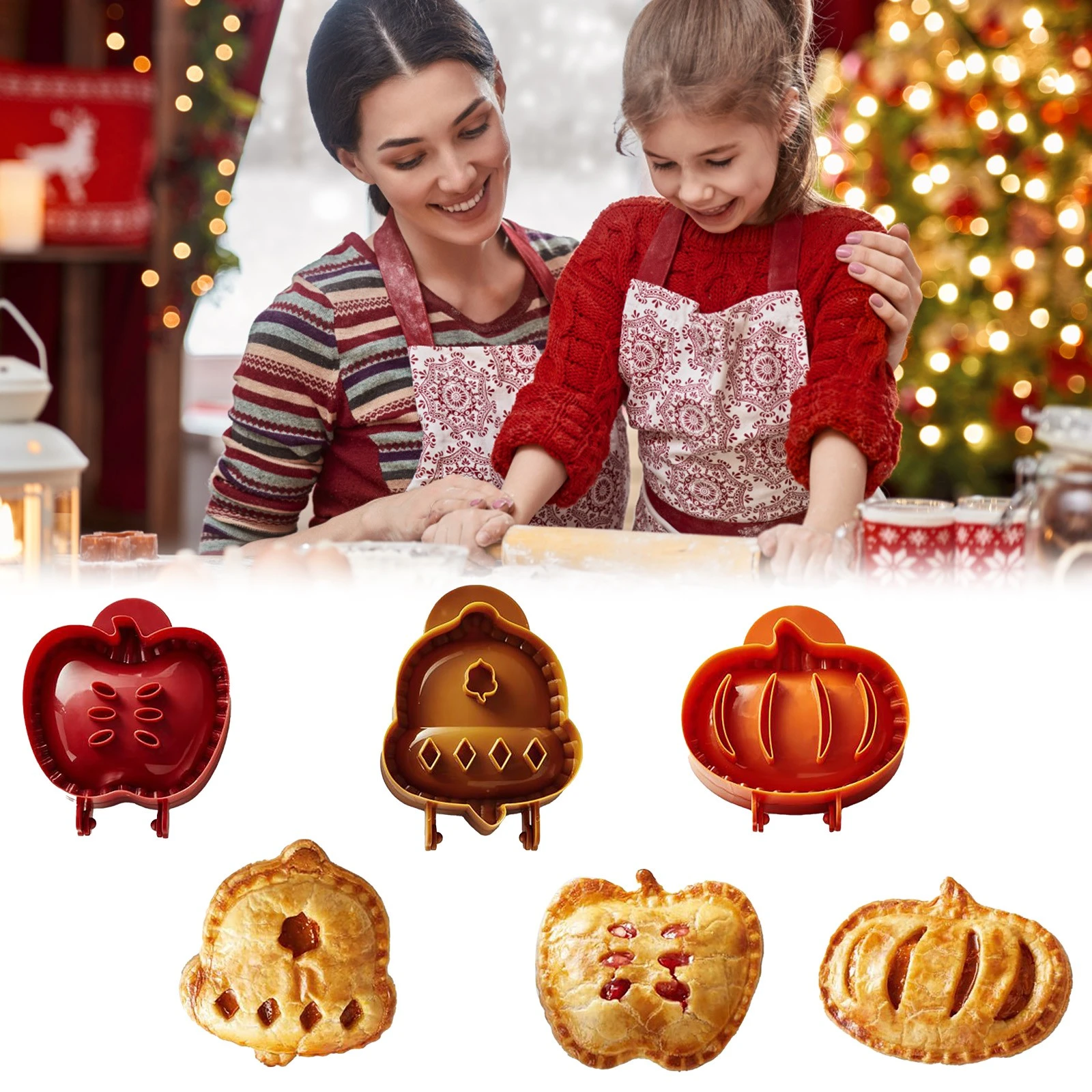 Fall Hand Pie Molds Set Mini Pie Mold Halloween Pocket Pie Molds Dough  Press Mold Tools With Apples Pumpkins And Acorn Shape| | - AliExpress