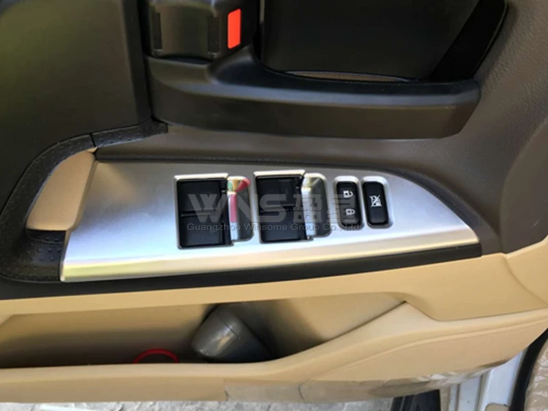 window glass switch button panel cover trim