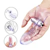 Portable Electric Mini Finger Massager G Spot Stimulator Silicone Vibrator Sexy Toys for Women Adult Toy 1