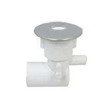 PVC massage tub nozzle Stainless steel surface spa jet,Suitable for spa bathtub,L-shaped design