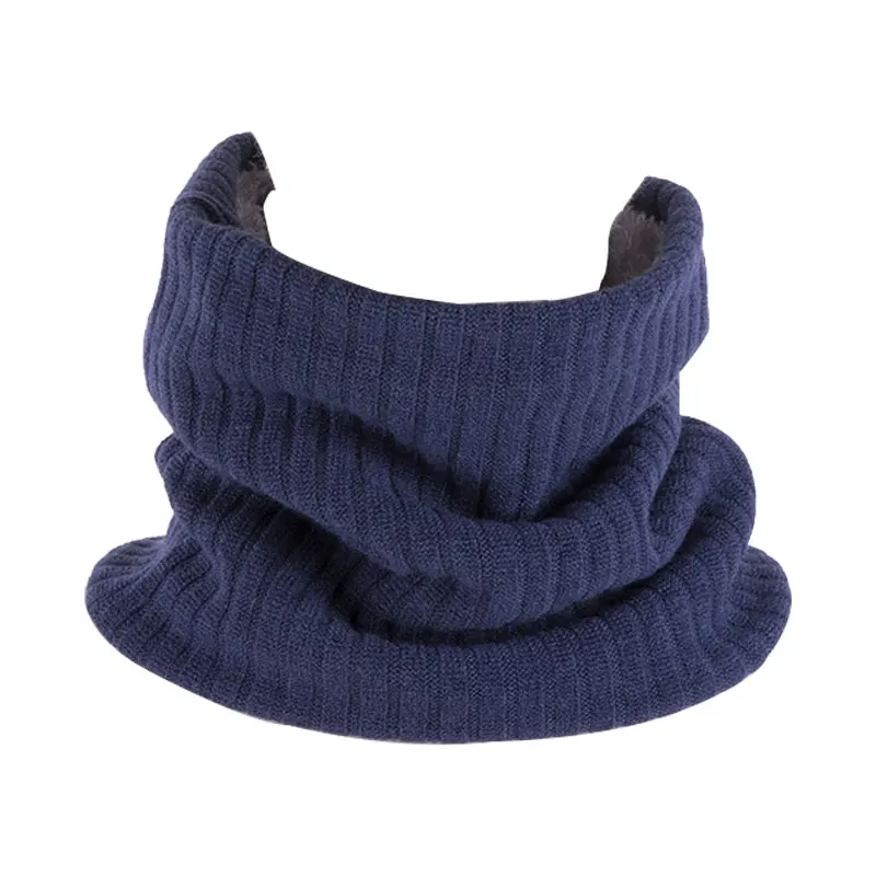 L 1pc Unisex Casual Autumn Winter Snood Neck Scarf Outdoor Warm Solid Color Wild Scarves - Цвет: L