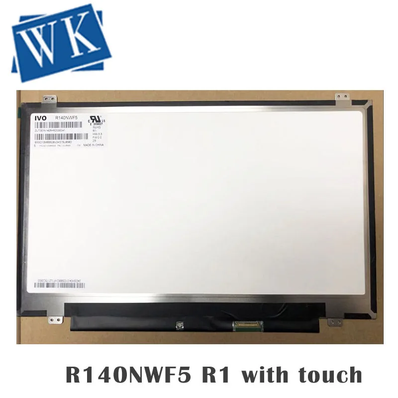 Замена для lenovo ThinkPad T470 T470P 1" FHD ips ЖК-экран Сенсорная панель R140NWF5 B140HAK01.0
