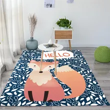 3D принт розовая серия большой размер ковер мультфильм Единорог/ковры с изображением жирафов для гостиной спальни декоративный коврик на заказ прикроватное одеяло