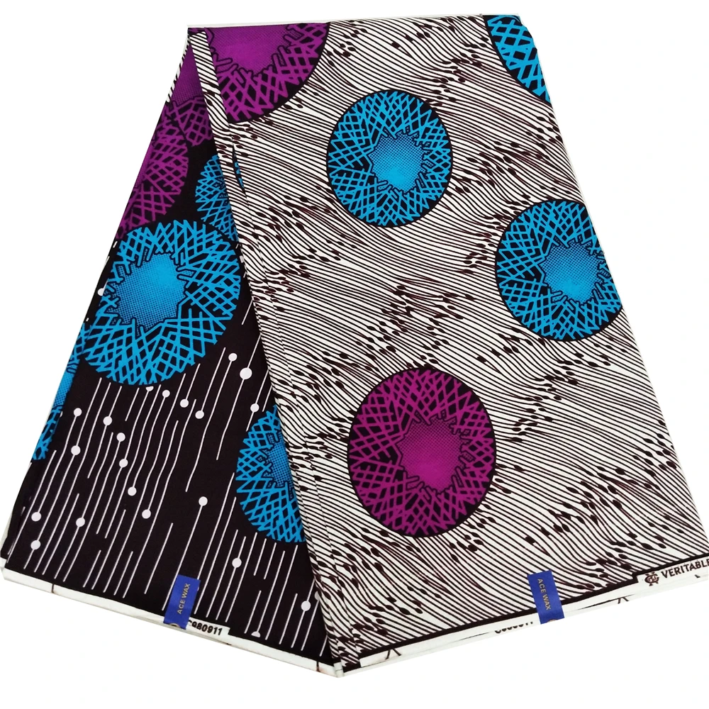 Последние хлопок настоящий голландский воск африканская ткань Воск Принт pagne высокое качество Анкара ткань воск ткани свадебное платье