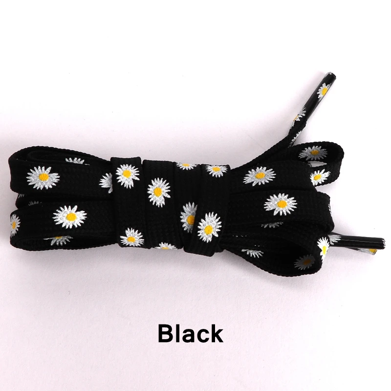 Little Daisies Shoelaces Cartoon Printing Fashion Unisex Flat Shoe laces High-top Canvas Sneakers Shoelace AF1 Sports Shoelaces Little Daisies Shoelaces Cartoon Printing Fashion Unisex Flat Shoe laces High-top Canvas Sneakers Shoelace AF1 Sports Shoelaces