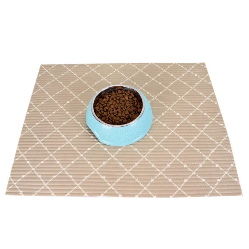 

PVC Waterproof Pet Mat For Dog Cat Silicone Pet Food Pad Pet Bowl Drinking Mat Dog Feeding Placemat Pet Litter Mat Tablecloth Py