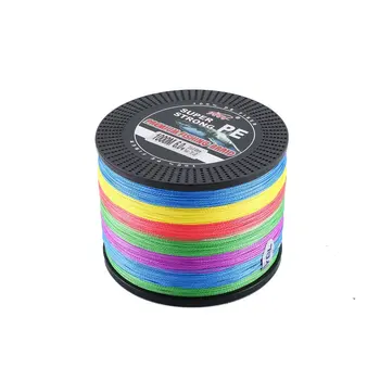 

High-strength pull multicolored 4 series strong horse fish line main line 1000 meters fishing PE line