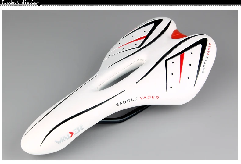 Vader седло сверхлегкое дышащее велосипедное седло MTB шоссейное Велосипедное Сиденье Подушка водонепроницаемое pu кожаное седло для велоспорта